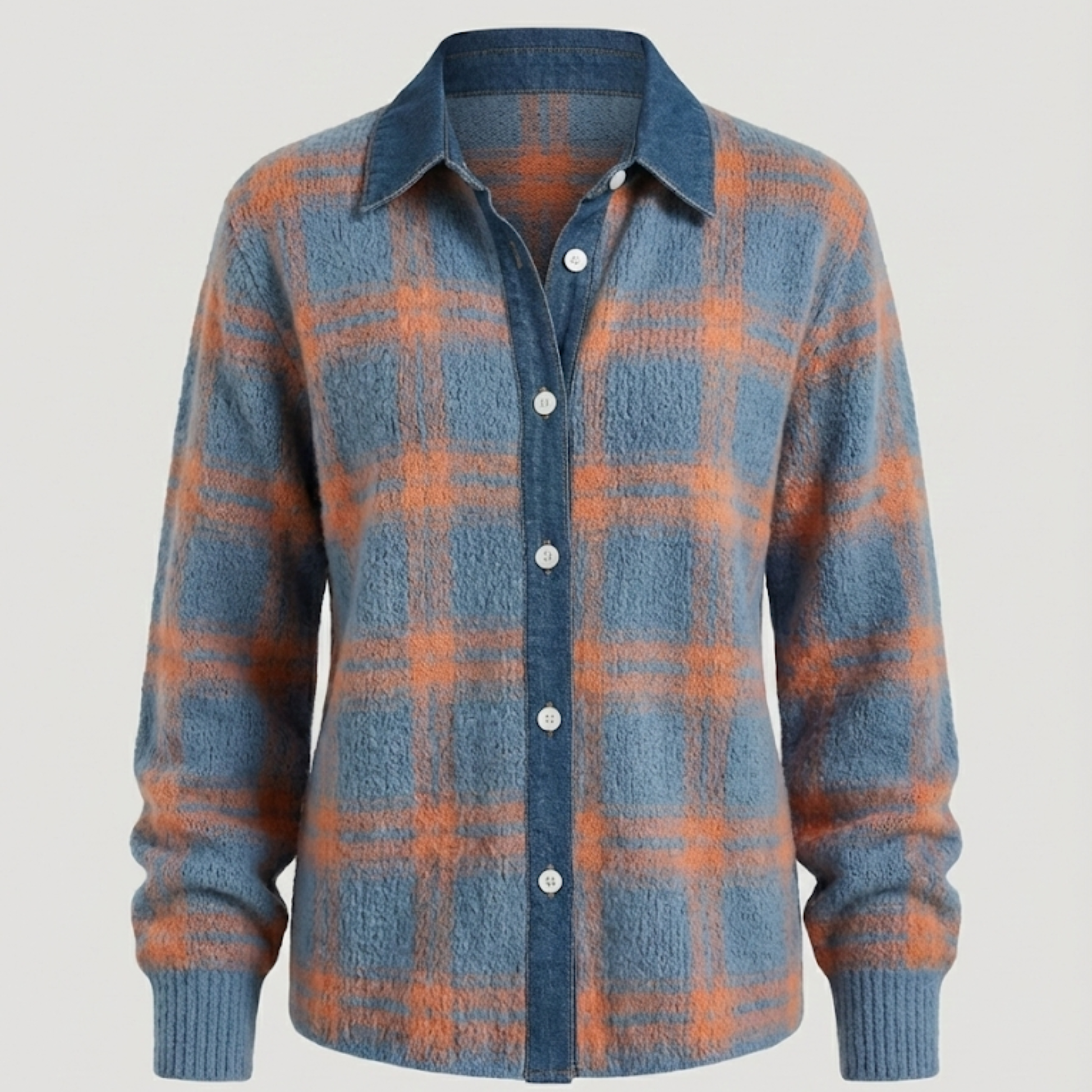 Antaradus™️ | Karierte Strickjacke mit entspannter Passform ANTARADUS