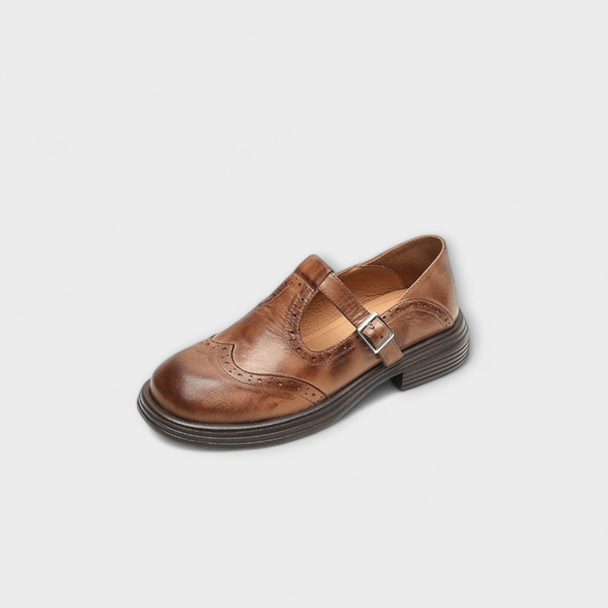 Velda | Elegante leren Mary Janes Antaradus